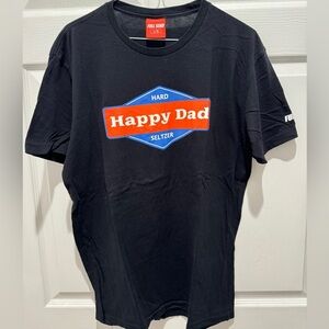 Happy Dad Seltzer t Shirt - size large